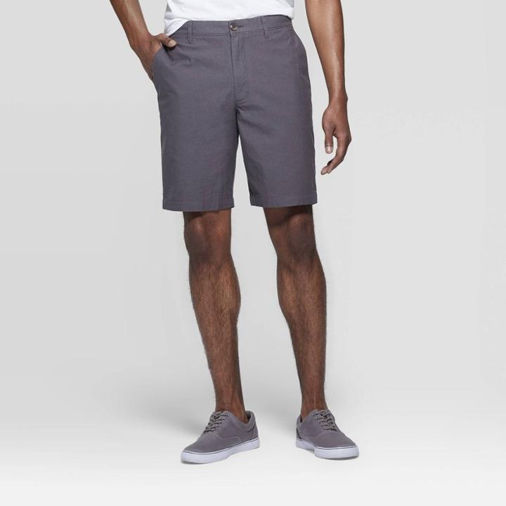 Men's 9 Chino Shorts - Goodfellow & Co Gray