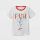 Dr. Seuss Toddler Boys Inches Dr.seuss Short Sleeve T-shirt - Oatmeal