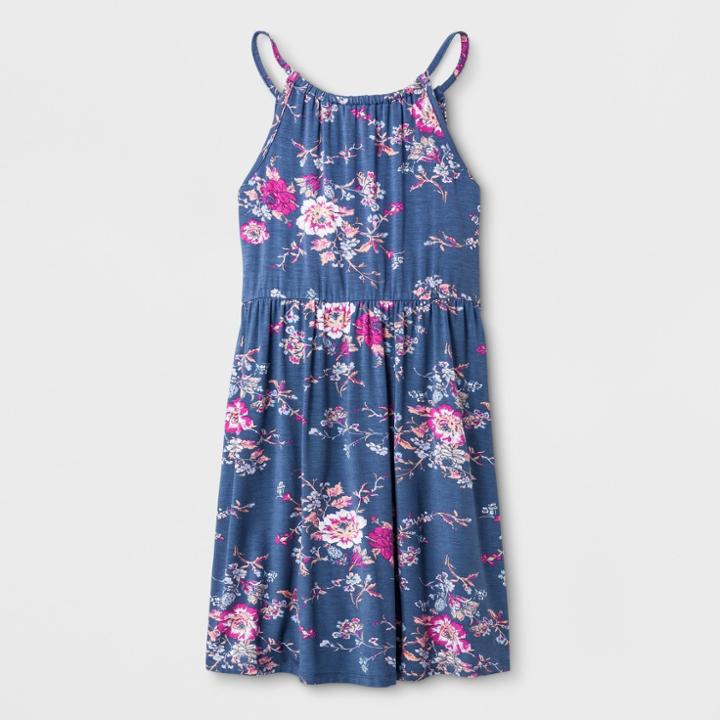 Girls' High Neck Tank Top Dress - Art Class