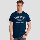 Hanes Men's Short Sleeve Graphic T-shirt - Navy Base