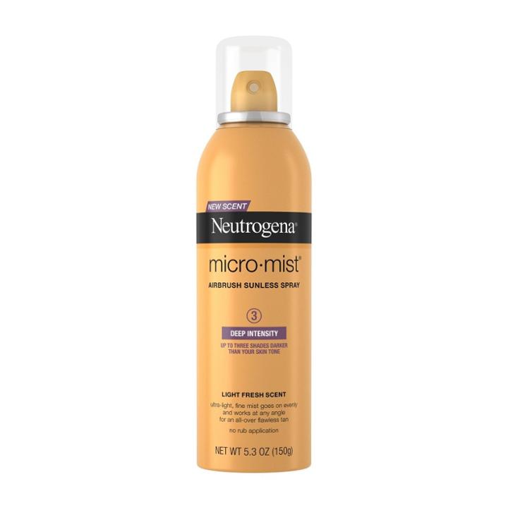 Neutrogena Micromist Airbrush Sunless Tanning Spray - Deep