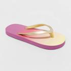 Kids' Sam Slip-on Flip Flop Sandals - Cat & Jack Gold