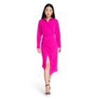Women's Wrap Shirtdress - Cushnie For Target Magenta Pink