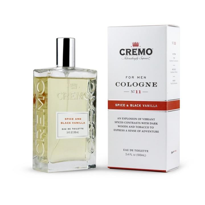 Cremo Spice & Black Vanilla Spray Cologne