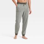 Men's Double Weave Jogger Pajama Pants - Goodfellow & Co Olive Green
