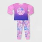 Girls' Nasa 2pc Pajama Set - Pink