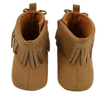 Baby Girls' Rising Star Fringe Boot - Tan