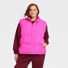 Women's Plus Size Puffer Vest - A New Day
