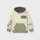 Disney Toddler Boys' Baby Yoda Fleece Hoodie - Gray
