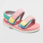 Toddler Girls' Blair Footbed Sandals - Cat & Jack Pink