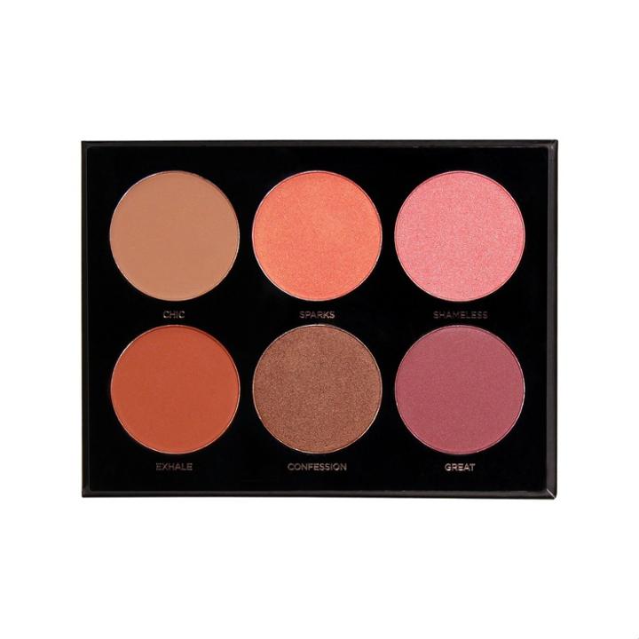 Profusion Cosmetics Blush 6 Shade Palette - 3.9oz,