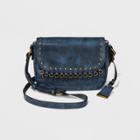 Borsani Eva Crossbody Bag - Blue, Women's