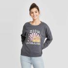 Women's Zion National Park Sweatshirt - Grayson Threads (juniors') - Black