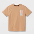Boys' 'be Inspired Everyday' Graphic Short Sleeve T-shirt - Art Class Tan