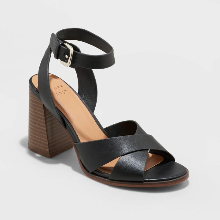 Women's Juniper Sandals - A New Day Black