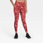 All In Motion Women's Sculpted Linear Galaxy Print High-waisted 7/8 Leggings 25 - All In