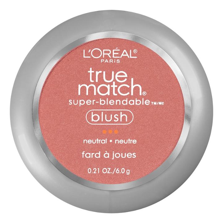 L'oreal Paris True Match Blush N5-6 Apricot Kiss .21oz, Pink Kiss N5-6