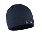 Powercap Adult 4 Led Compression Fleece Cap - Navy, Blue