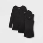 3pk Bundle Maternity Top - Isabel Maternity By Ingrid & Isabel Black