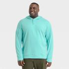 Men's Big & Tall Supima Fleece Sweatshirt - All In Motion Teal Blue