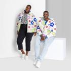 Plus Size Puffer Jacket - Wild Fable White Floral