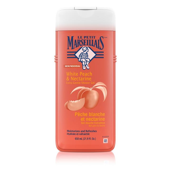 Le Petit Marseillais Extra Gentle Shower Cream White Peach & Nectarine Body Wash