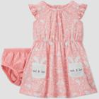 Baby Girls' Bunny Dresses - Just One You Made By Carter's Pink