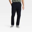 Men's Tall Slim Fit Everyday E-waist Pants - Goodfellow & Co Black