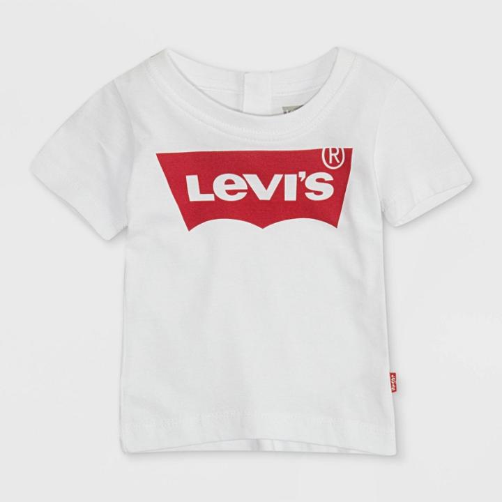 Levi's Baby Boys' Batwing Short Sleeve T-shirt - White