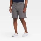 Men's Big & Tall 9.5 Relaxed Fit Utility Cargo Shorts - Goodfellow & Co Gray