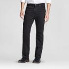 Dickies Men's Big & Tall Regular Straight Fit Denim 6-pocket Jeans - Overdyed Black