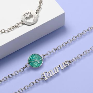 Girls' Zodiac Bracelet Set - Taurus - More Than Magic Turquoise