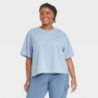 Women's Plus Size Supima Cotton Short Sleeve Top - All In Motion
