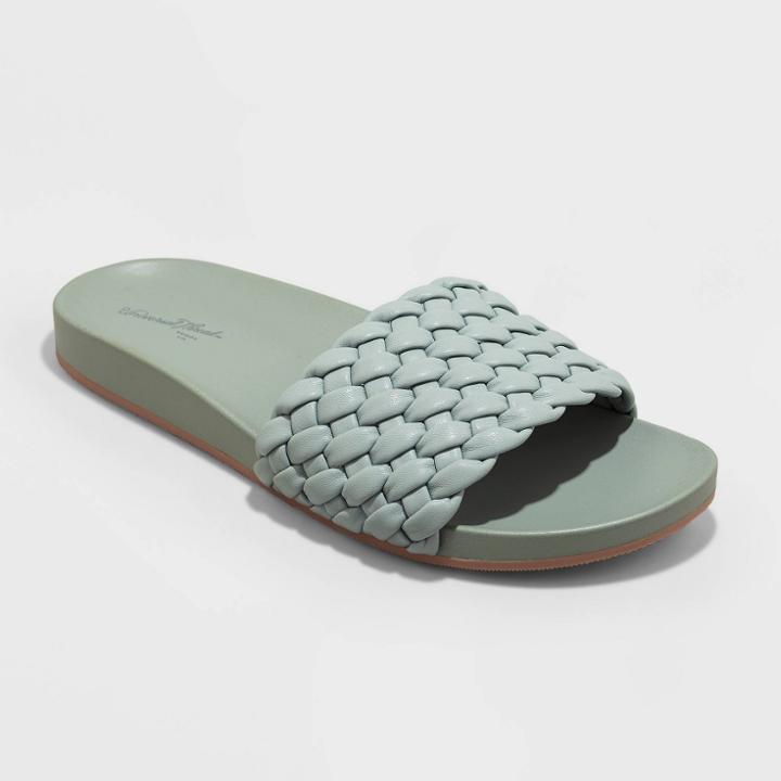 Women's Polly Woven Slide Sandals - Universal Thread