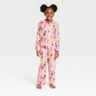 Girls' Disney Princess Coat Pajama