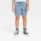 Boys' Pull-on Above The Knee Knit Sport Shorts - Art Class Blue