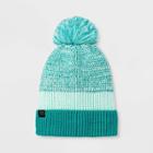 Girls' Fleece Lined Beanie - All In Motion Turquoise