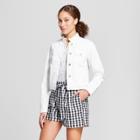 Women's Denim Jacket - A New Day White