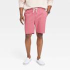 Men's 8 Regular Fit Pull-on Shorts - Goodfellow & Co Red