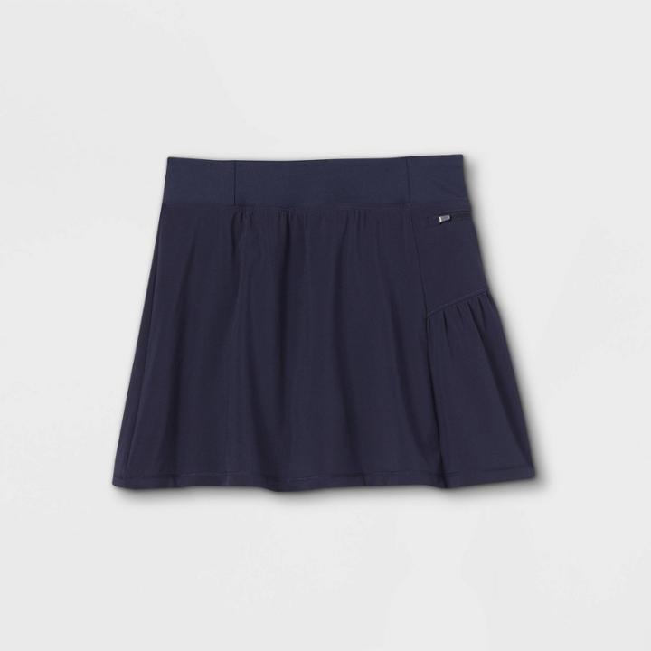 Girls' Performance Skorts - All In Motion Navy