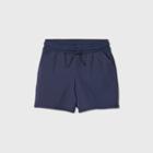 Girls' Stretch Woven Shorts - All In Motion Navy