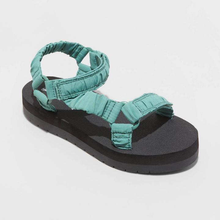 Women's Floris Platform Sport Sandals - Universal Thread Green