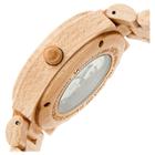 Earth Wood Men's Grand Mesa Automatic Eco - Friendly Sustainable Wood Bracelet Watch - Khaki