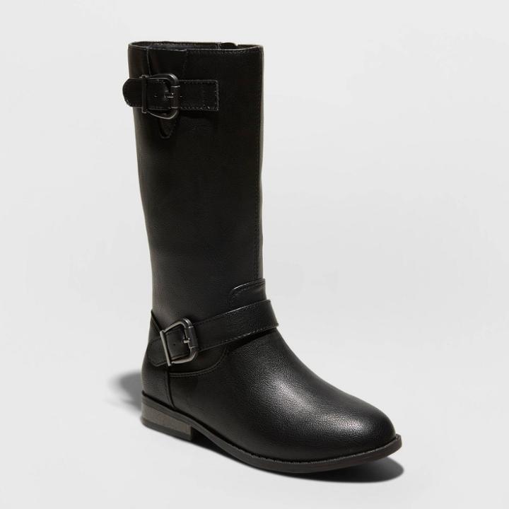 Girls' Hemlock Fashion Boots - Cat & Jack Black