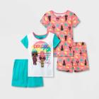 L.o.l. Surprise! Girls' Lol Surprise Explore 4pc Pajama