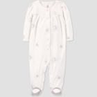 Baby Girls' Mommy's Angel Footed Pajama - Just One You Made By Carter's Off-white Newborn