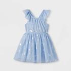 Toddler Girls' Butterfly Ruffle Sleeve Tutu Dress - Cat & Jack