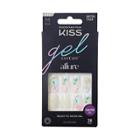 Kiss Products Gel Fantasy Allure Fake Nails - Band Of Color