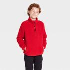 All In Motion Boys' Sherpa Fleece 1/4 Zip Pullover - All In