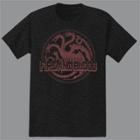 Men's Game Of Thrones Fire And Blood Short Sleeve Graphic T-shirt - Charcoal Heather